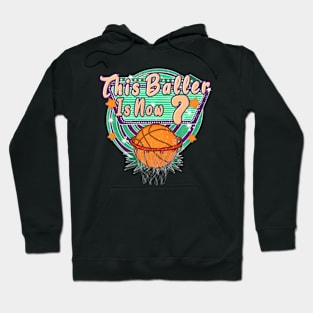 This Baller Is Now 7Nd Birthday Retro Basketball 7 Year Old Hoodie